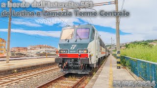 a bordo dellIntercity 551 da Latina a Lamezia Terme Centrale in prima classe ♦ DDUMV38 trip report [upl. by Kristofor]