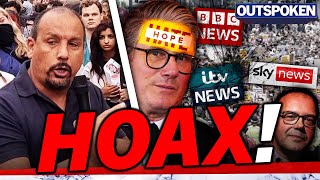 British MSM sucked in by HOAX over “far right” protests Dan Wootton reveals whats REALLY going on [upl. by Odragde231]