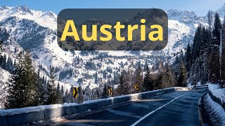 Driving in Neustift im Stubaital Austria 4K [upl. by Llertniuq73]