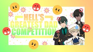 Hells Greatest Dad  Hazbin Hotel  Obey Me Lyric Script  FMC  Barbatos Simeon amp Luke [upl. by Forster]