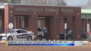 Former Marlboro County elementary teacher assaults 2 children after remarks about his height lawsui [upl. by Fahland292]