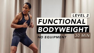 HOME WORKOUT  FUNCTIONAL BODYWEIGHT TRAINING LEVEL 2  REBECCA BARTHEL [upl. by Siro]