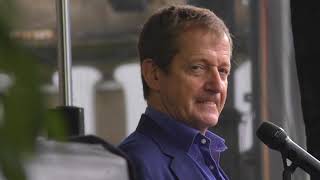 AntiBrexit March And Rally Manchester Alastair Campbell Plays Ode To Joy On Bagpipes [upl. by Ayo]