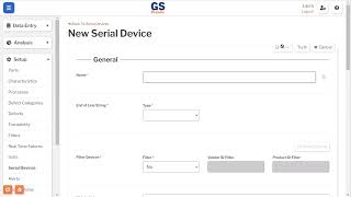 GS Premier Setting up a Serial Devices [upl. by Minetta]