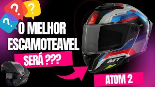 Por Que o Capacete MT Atom 2 é o Escamoteavel Perfeito para Motociclistas [upl. by Antonietta]