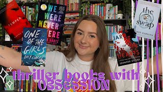 thriller book recommendations 2023  12 fatal attraction OBSESSION thriller and horror recs [upl. by Eibba260]