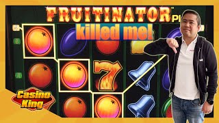 Got killed by the Fruitinator Slots Day 9  Slots Challenge 3 [upl. by Yeldud79]