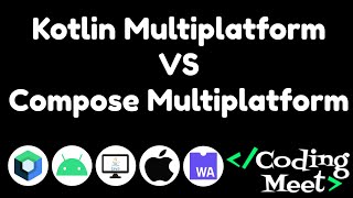 Kotlin Multiplatform VS Compose Multiplatform [upl. by Amathist]