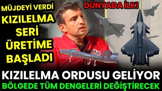 KIZILELMA SERİ ÜRETİME BAŞLADI SELÇUK BAYRAKTAR CANLI YAYINDA DUYURDU DENGELER DEĞİŞECEK [upl. by Adora]