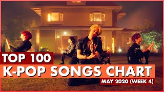 TOP 100 KPOP SONGS CHART  MAY 2020 WEEK 4 [upl. by Luby588]