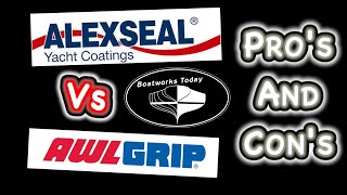 WHAT ARE THE REAL DIFFERENCES BETWEEN ALEXSEAL AND AWLGRIP WHEN IT COMES TO DIY APPLICATION [upl. by Leugimesoj741]