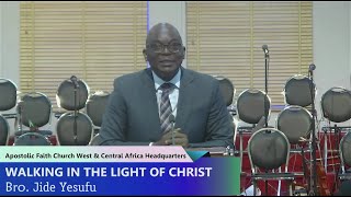 Devotional Service 12  05  2024 Apostolic Faith WECA [upl. by Sibeal]