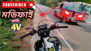 RTR 4V Modification Bangladesh অ্যাপাচি বাইক মডিফিকেশনMSIVlogs NextGear darkrider3755 [upl. by Alexa454]