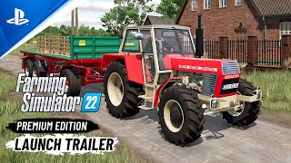 Farming Simulator 22 Premium Edition  Launch Trailer  PS5 amp PS4 Games [upl. by Iain]