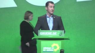 Politische Rede von Cem Özdemir auf der BDK 2014 [upl. by Nidak]