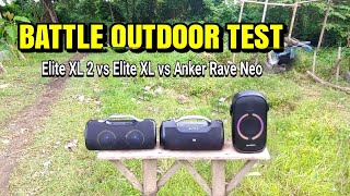 Eggel Elite XL 2 vs Elite XL  Anker Rave neo  Battle outdoor test [upl. by Dnalra]