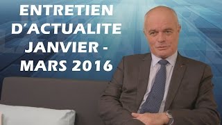 Général Didier Tauzin  Entretien dactualité janvier  mars 2016 [upl. by Carmelia599]