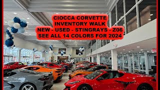 Ciocca Corvette Inventory Walk  Corvette Takeover Date  Meet The Ciocca Corvette Team [upl. by Ogu934]