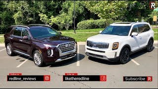 The 2020 Kia Telluride amp Hyundai Palisade Twins are the Perfect SUVs for Families [upl. by Agnot623]