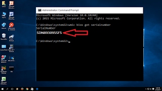 How to Check Laptop or PC Serial number or Product ID No Software [upl. by Niatirb]