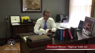 What is the difference between Provincial Offences and Highway Traffic Act [upl. by Fitzger]