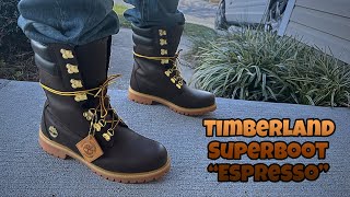 Timberland Superboot “Espresso” Review amp On Feet [upl. by Yortal]