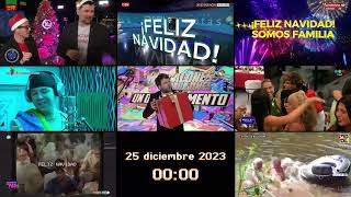 TV Argentina  Cuenta Regresiva Navidad 2023  Multipantalla  24122023 [upl. by Matheny]