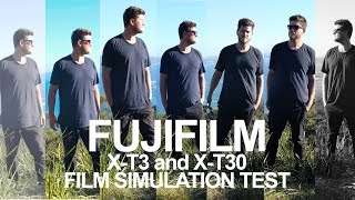 FujiFIlm XT3 and XT30 In Camera Film Simulation  Picture Profiles [upl. by Gildea]