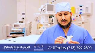 Dr Gombera  Hip Arthroscopy in Houston [upl. by Neall10]