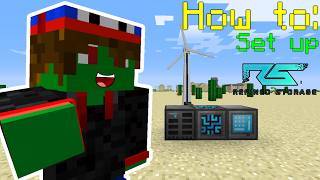 Refined Storage Tutorial Guide  How To Set Up Your Minecraft STORAGE System Minecraft 1122 [upl. by Ryder]