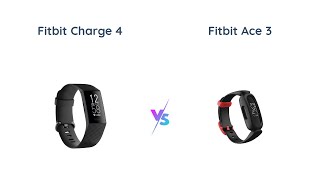 Fitbit Charge 4 vs Fitbit Ace 3  A Comprehensive Comparison [upl. by Nomled]