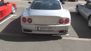 Ferrari 550 Maranello and 575 Modificato in Detail and SOUND FUll HD 1080p [upl. by Alleb]