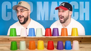 The TikTok Cup Matching Challenge Is Harder Than It Looks [upl. by Ivie]