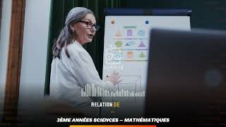 Sommaire ： Mathématiques – 3ᴱ̀ᴹᴱ Sc expérimentales [upl. by Gallenz691]