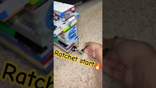 Ratchet start🔥 engine legoengine lego enginebuilding legomotor [upl. by Fernandez]