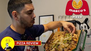 Pizza Review  Marcos Philly Cheesesteak Pizza [upl. by Deroo904]