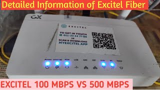 Detailed Information of Excitel Fiber Networking 😱🤩 [upl. by Ferullo931]