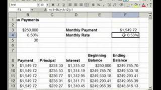 How to make a Fixed Rate LoanMortgage Calculator in Excel [upl. by Eneluqcaj]