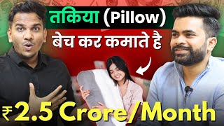 How Prakhar Singh Making ₹25croreMonth By Selling Pillows  ECommerce Online Business [upl. by Yenal445]