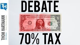 Libertarian Takes on Democratic Socialist on Taxes and Loses Again 2019 [upl. by Zack]