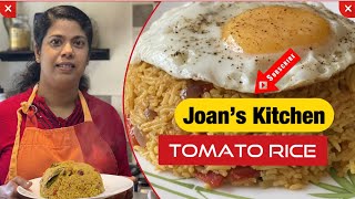 Tomato Rice Recipe from Joans Kitchen [upl. by Idalina]