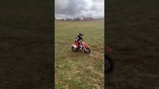 Ktm sx50 mini crash Roko Rc [upl. by Krishna]