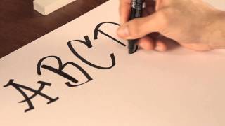 Cómo dibujar letras de graffiti  Tips de dibujo [upl. by Ymeraj]