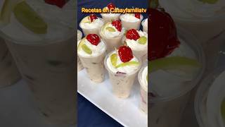 El FAMOSO POSTRE en 60 Segundos ¡Ensalada de Frutas RÁPIDA y FRESCA [upl. by Rowley]