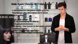 Wella Xpert Chrome HS71 Hårtrimmer  Produktvideo Made4mendk [upl. by Oly]