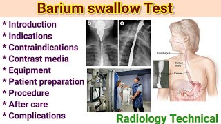 Barium swallow test with Easy Explanation bariumswallow Procedure in radiology By BL kumawat [upl. by Kellie]