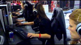 Dreamhack 2010 Team ALTERNATE Female in den ersten paar Minuten gegen mousesports [upl. by Atinnor]