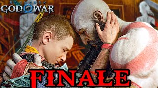 GOD OF WAR RAGNAROK FINALE ITA  LA FINE DI KRATOS e ATREUS capolavoro [upl. by Aihsekin]