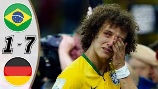 BRAZIL 17 GERMANY  EXTENDED HIGHLIGHTS  2014 FIFA WORLD CUP [upl. by Inimak546]