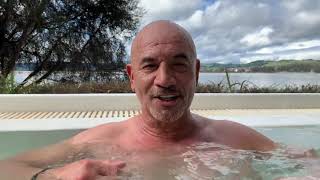 Temuera Morrison Promotes Polynesian Spa in Rotorua New Zealand in June 2021 [upl. by Ocnarf447]